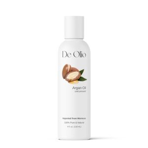 Pure Argan Oil for Skin and Hair - 4 fl. oz. Bottle, 100% Natural Formula