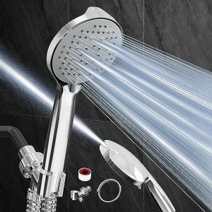 Powerful Handheld Shower Head with Hose