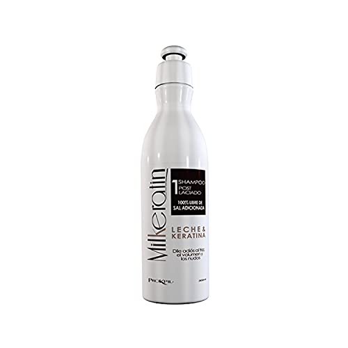 Prokpil Milkeratin Step 1 Shampoo, 10.1oz, Salt-Free