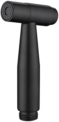 Black Handheld Bidet Sprayer for Toilet Cleaning
