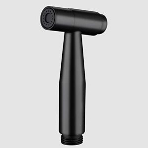 Black Handheld Bidet Set with Stainless Steel Sprayer