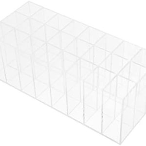 Acrylic Lipstick & Lip Gloss Organizer Rack