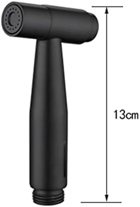 Black Handheld Bidet Sprayer for Toilet Cleaning - Image 2