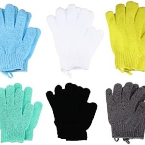 24-Pack Exfoliating Bath Gloves by Healifty