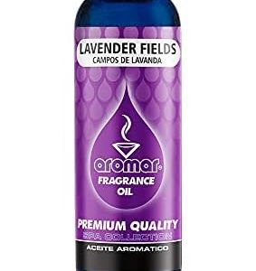 ?AROMAR Lavender Fields 2oz. Fragrance Oil: Long-lasting Aromatherapy? ? 9 words.