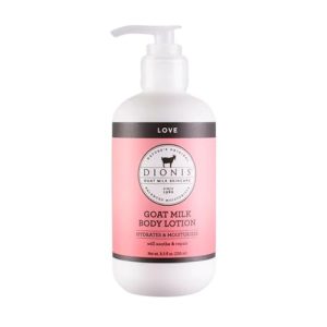 Dionis Love Goat Milk Body Lotion, 8.5 oz, USA Made