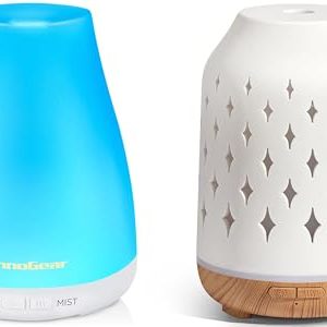 InnoGear 100ml & 150ml Star Engraved Oil Diffusers