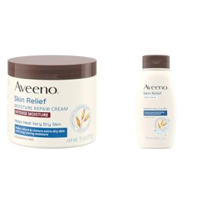 Aveeno Skin Relief Cream & Fragrance-Free Body Wash