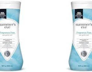 Fragrance-Free Feminine Body Wash, pH Balanced, 15 oz (2-Pack)