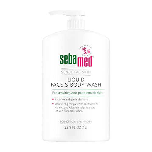 Sebamed pH 5.5 Gentle Face and Body Wash 33.8 oz for All Skin Types