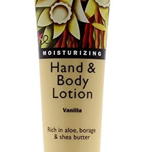 ShiKai Vanilla 8 oz Moisturizing Hand and Body Lotion, Plant-Based for Sensitive Skin