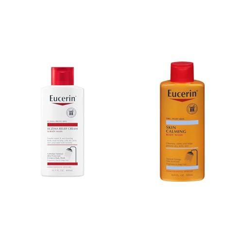 Eucerin Eczema Relief Cream & Body Wash, Calming Body Wash