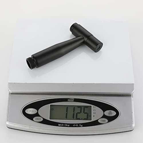 Black Handheld Bidet Sprayer for Toilet Cleaning - Image 3