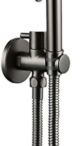 Grey Handheld Bidet Sprayer Kit ? Cold Water Hose