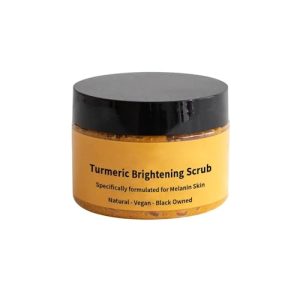 Turmeric Body Scrub 3.5 oz for Dark Spots and Skin Brightening Exfoliating Formula
