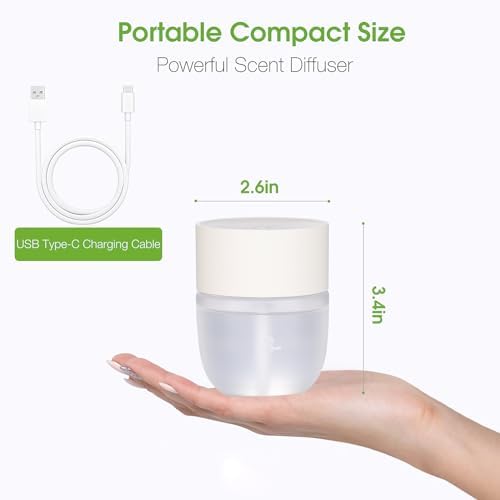 Portable Aromatherapy Diffuser with 3 Spray Modes - Image 9