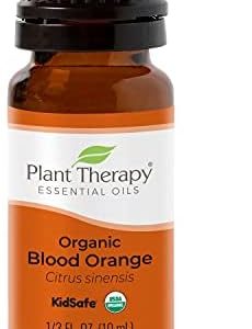 Organic Pure Therapeutic Grade Blood Orange Essential Oil 10 mL for Aromatherapy