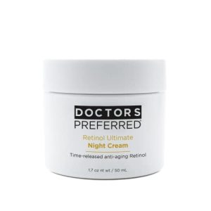 Retinol Night Cream 1.7 oz for Moisturizing, Correcting, and Fighting Aging