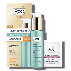 RoC Hyaluronic Acid Moisturizer & Retinol Capsules Set