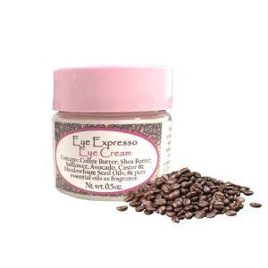 Coffee Bean Eye Cream for Dark Circles 0.5 oz Hydrating Formula