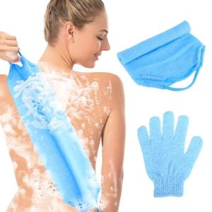 ?Blue Exfoliating Bath Set for All Ages?