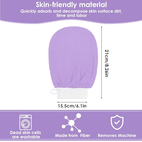 Shower Mitt: Deep Exfoliator for Body Scrub - Image 7