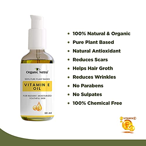 Netra Organic Vitamin E Oil ? 1.01 Oz - Image 3