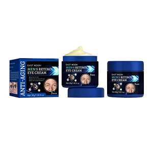 Retinol Eye Cream for Men, Day & Night Wrinkle Reduction, 1.7 oz Jar