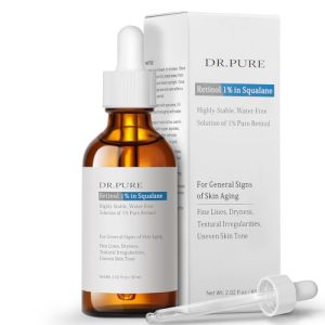 Dr. Pure Retinol Night Serum: Hydrating, Anti-Aging 2oz