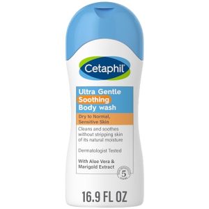Cetaphil Gentle Body Wash for Sensitive Skin, 16.9oz