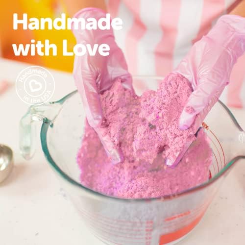 Handmade Waffle Bath Bombs Set of 6 for Relaxing Spa Baths and Thoughtful Gifts - Image 5