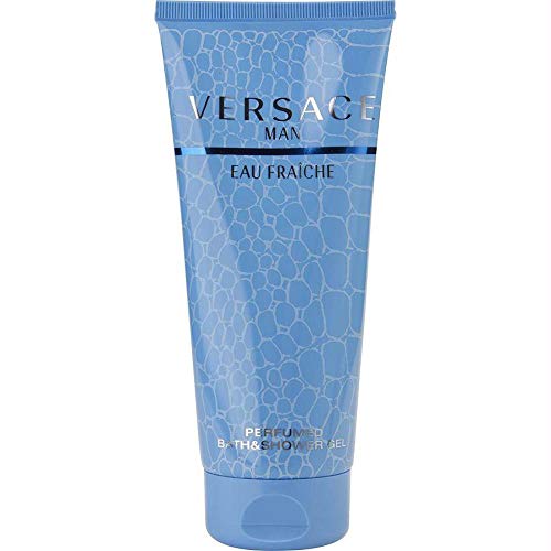 Versace Man Eau Fraiche 6.7 oz Refreshing Men's Bath and Shower Gel - Image 3