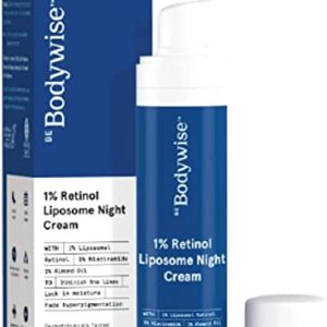 Bodywise 50g Retinol Anti-Aging Cream with 3% Niacinamide and 1% Almond Oil