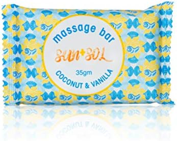 Set of 300 Coconut Vanilla Massage Bars for Relaxation and Skin Nourishment