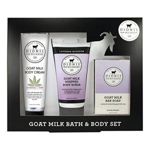Dionis Lavender Goat Milk Body Set ? Moisturize, Restore, Non Greasy