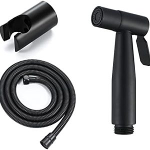 Black Handheld Bidet Set for Toilet
