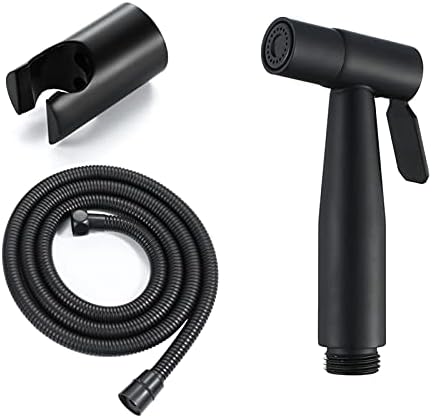 Black Handheld Bidet Set for Toilet