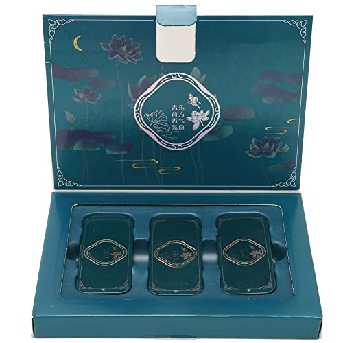 45g Portable Solid Perfume Trio Set with 3 Long-Lasting Scents for Travel & Dating