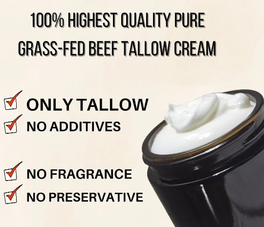 4oz Organic Frankincense Tallow Cream - Image 3