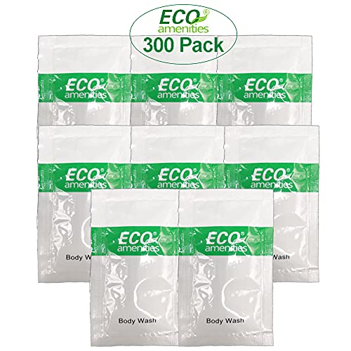 300 Pack Eco Amenities Body Wash Sachets - Image 2