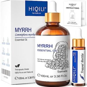 HIQILI Myrrh Essential Oil ? 100% Pure 3.38oz