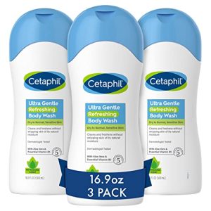 Cetaphil 16.9oz Body Wash, Pack of 3