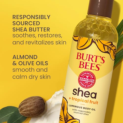 Burt?s Bees Luminous Body Oil, Mother?s Day Gift, 8 oz. - Image 3