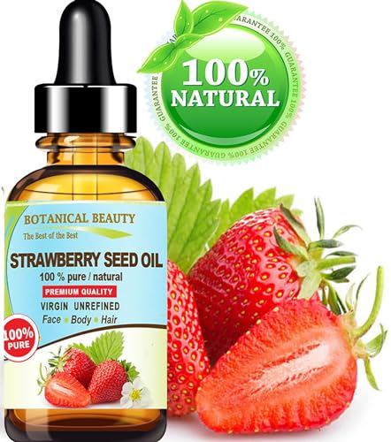 Strawberry Seed Oil ? 100% Pure Cold Pressed, 0.5 oz. - Image 2