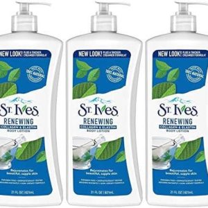 St. Ives Collagen Elastin Body Lotion 21oz, 3 Pack for Soft, Supple Skin