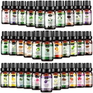 Aromatherapy Essential Oils Kit (32 x 5ml) ? 8 Scents