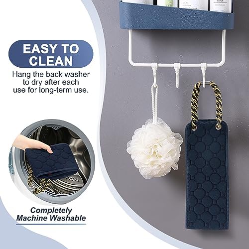 39-Inch Double-Sided Exfoliating Back Scrubber with Easy Grip Handles for All Users - Image 7