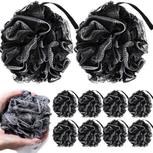 10 Pcs XL Shower Loofah Sponges for Body Scrub