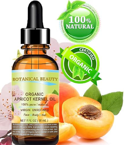 Organic Australian Apricot Kernel Oil 1 oz 30 ml Cold-Pressed Natural Moisturizer - Image 2