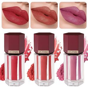 UCANBE 3-Piece Matte Lipstick Set
